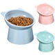 thumbnail image 3 of GOOHOCHY Cuencos de comida para gatos elevados de plástico, cuenco de alimentación inclinado para agua y comida, 3 uds., 3 of 7
