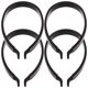 thumbnail image 1 of 2 Pares de Clips Reflectantes para Pantalones de Ciclismo Correas para Pantalones de Bicicleta de Alta Visibilidad Equipo de Seguridad para Montar Nocturno Bandas Reflectantes para Caminar y Correr, 1 of 5