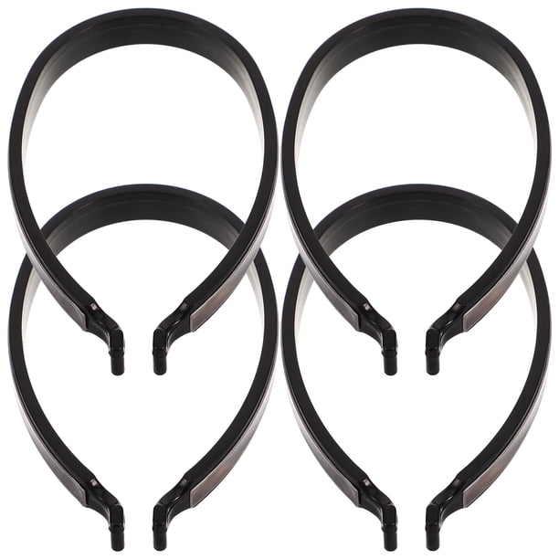 2 Pares de Clips Reflectantes para Pantalones de Ciclismo Correas para Pantalones de Bicicleta de Alta Visibilidad Equipo de Seguridad para Montar Nocturno Bandas Reflectantes para Caminar y Correr