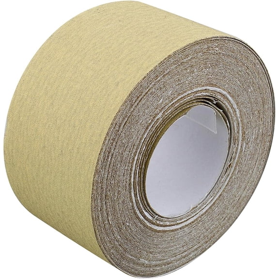 S SATC 220 Grit Sandpaper Roll 2-3/4" width Sticky Back PSA Self Adhesive Sanding Paper