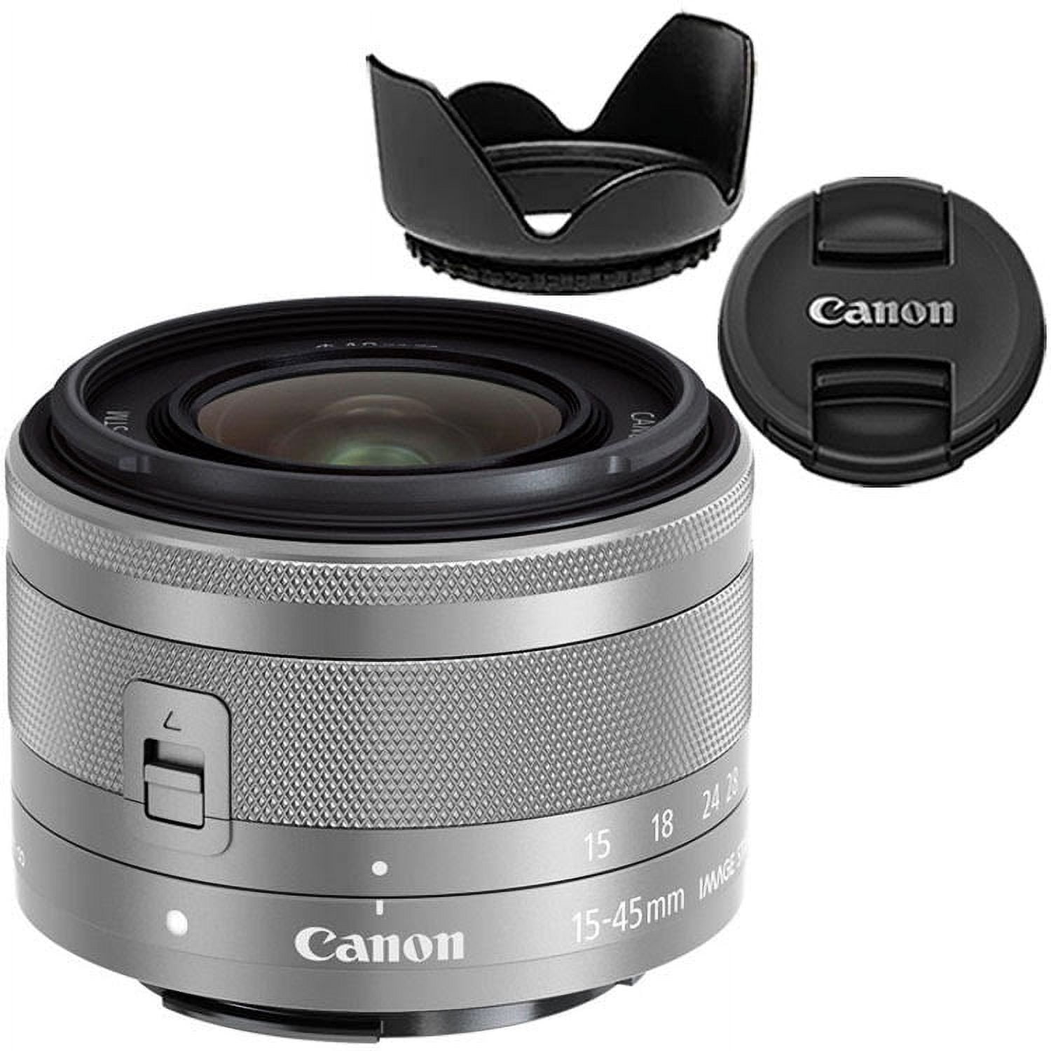 Canon EF 75-300mm f/4-5.6 III Telephoto Zoom Lens with Rear Canon EF 75-300mm f/4-5.6 III Telephoto Zoom Lens with Rear
