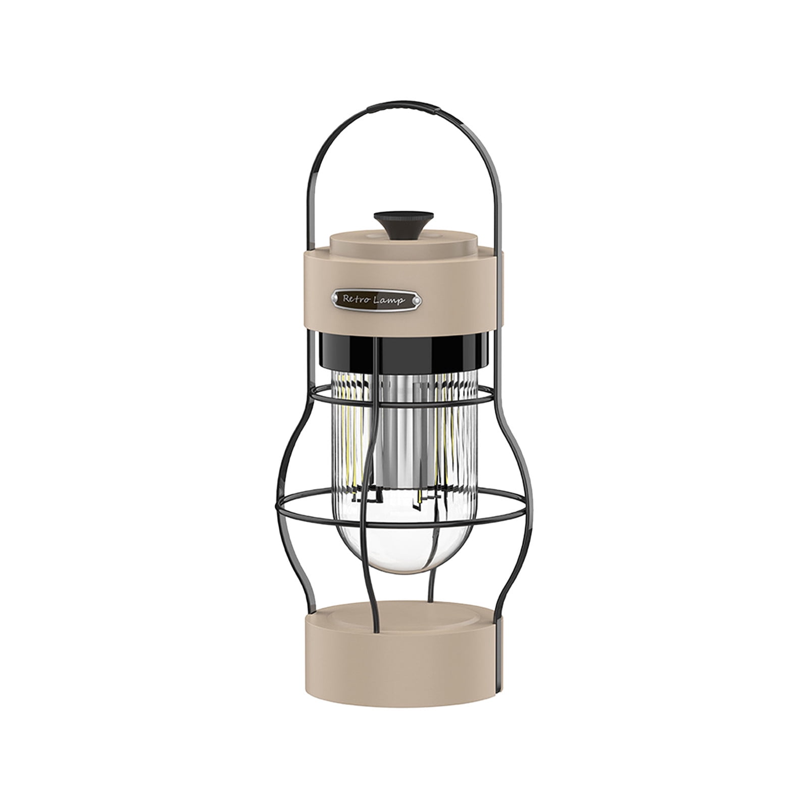 Outdoor Retro Kerosene Lamp Camping Light Charging Camp LED Lamp