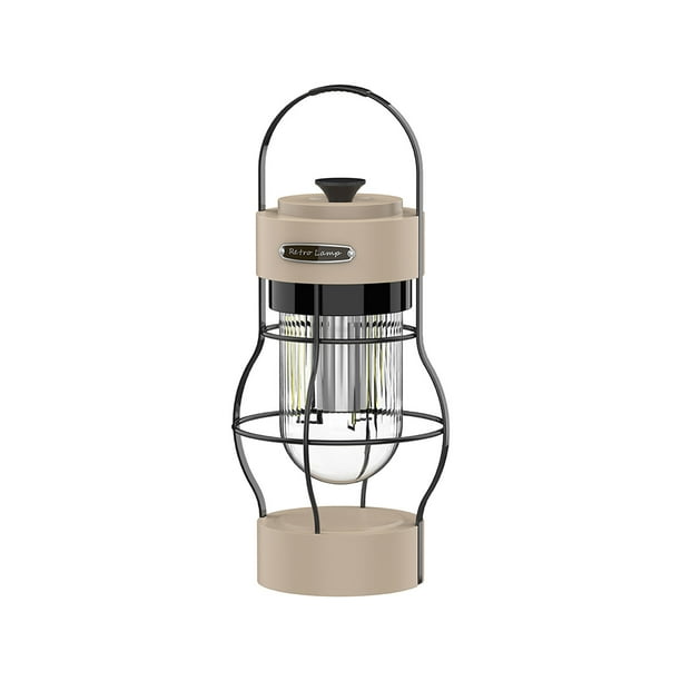 Outdoor Retro Kerosene Lamp Camping Light Charging Camp LED Lamp