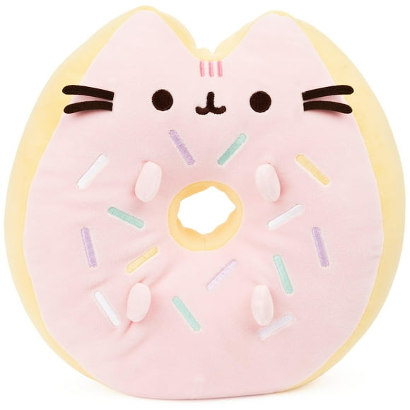 GUND Sprinkle Donut Pusheen Squishy Plush Stuffed Animal Cat, Pink and Mint, 12â