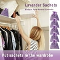 thumbnail image 4 of 36 Pack French Dried Lavender Sachet Bags, 100% Natural Lavender Bags for Drawers and Closets, Potpourri Air Freshener, Bulk Sachet Gift for Scents Home, Wedding, 4 of 7