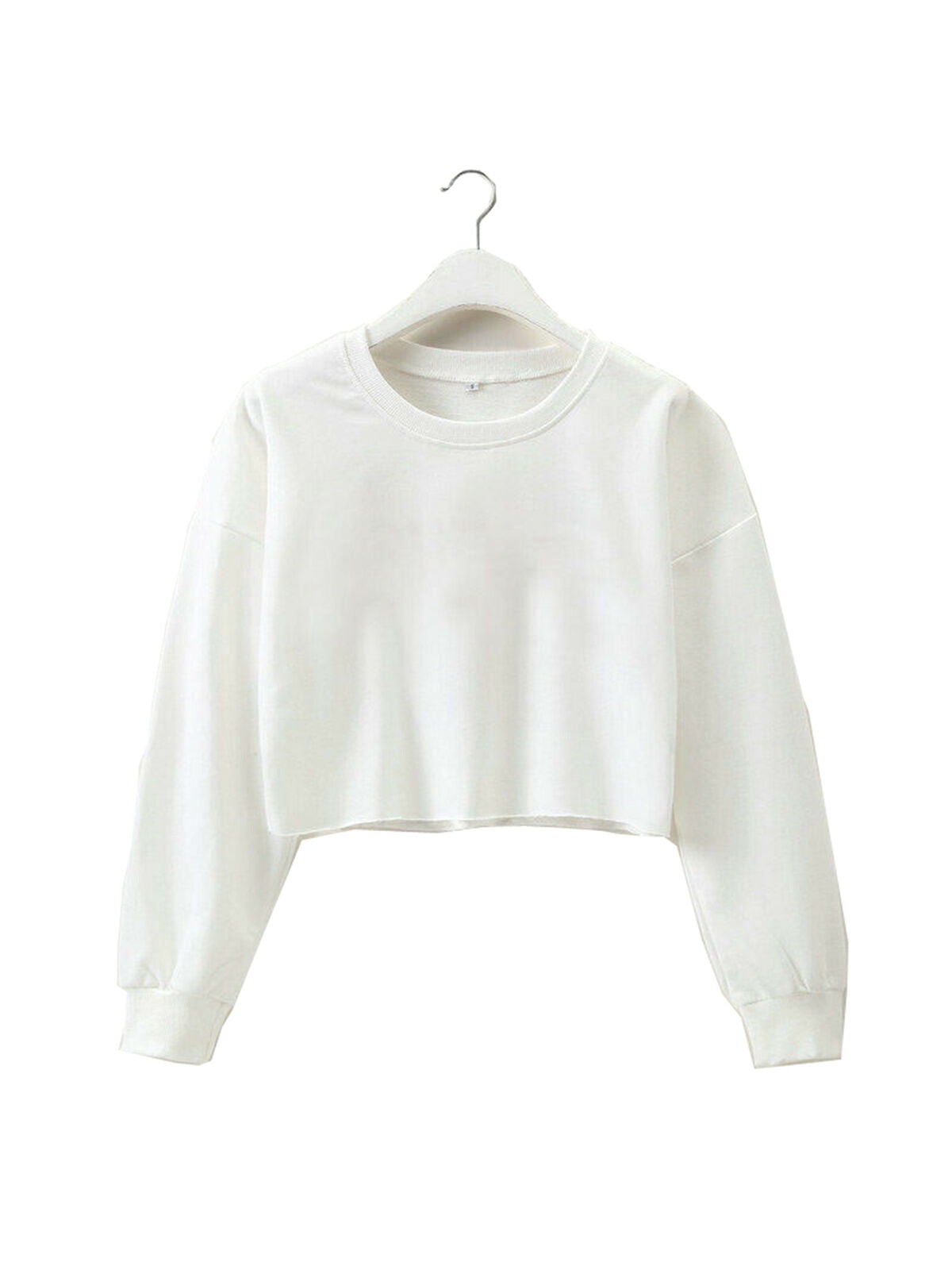 cropped sweater sweatshirt