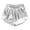 Silver, variant on Metallic Shorts for Girls Sparkly Dance Sequin Shorts Girls Outfits Elastic Drawstring Shiny Hot Short Pants (Silver,9-10 Years)