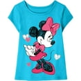 thumbnail image 3 of Minnie Mouse Tshirt (3-Shirts Pack) Kids & Toddler Girls Clothes 5T W/Bu/W SS, 3 of 4