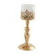 thumbnail image 1 of Candelabro dorado Sunnimix de vidrio y metal 13x32cm, 1 of 8