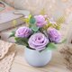 thumbnail image 5 of Ramo decorativo de flores secas artificiales,simulación de flores,decoración de interiores,decoración floral de plástico para sala de estar, 5 of 6