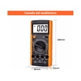 thumbnail image 3 of Multímetro Professional Digital Lcd Portátil Ac/dc Dt-9205a, 3 of 5