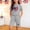 Gray, variant on ITSAME Girls Outfit Sets Patriotic Print Cotton T-Shirt and Shorts 4th of July Casual Clothes 2-Piece Black Size 9