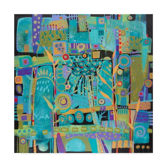 Trademark Fine Art 'Celebrating Spring' Canvas Art by Sue Davis