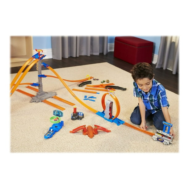 HOT WHEELS Track Builder 5-Lane Tower Starter Set