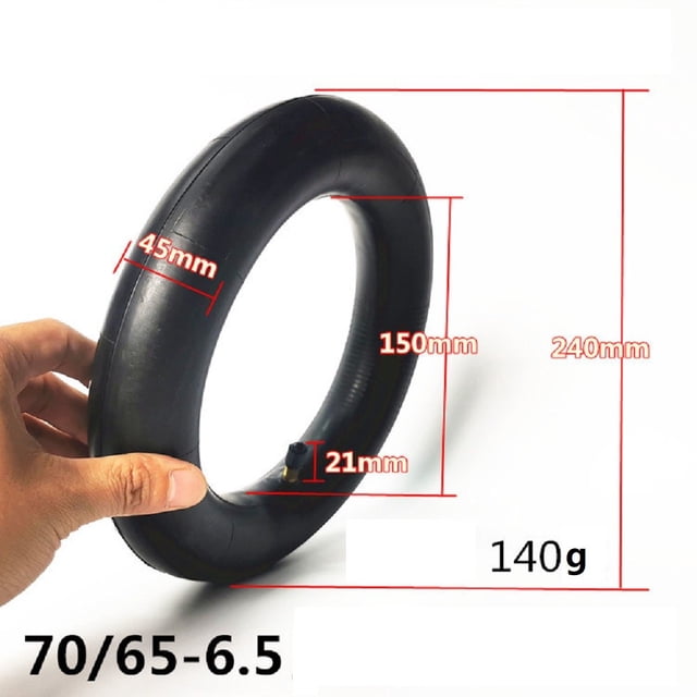 10Inch 70/65-6.5 10X2.70-6.5 Thicken Inner Tube for Electric Scooter Balance Car Straight