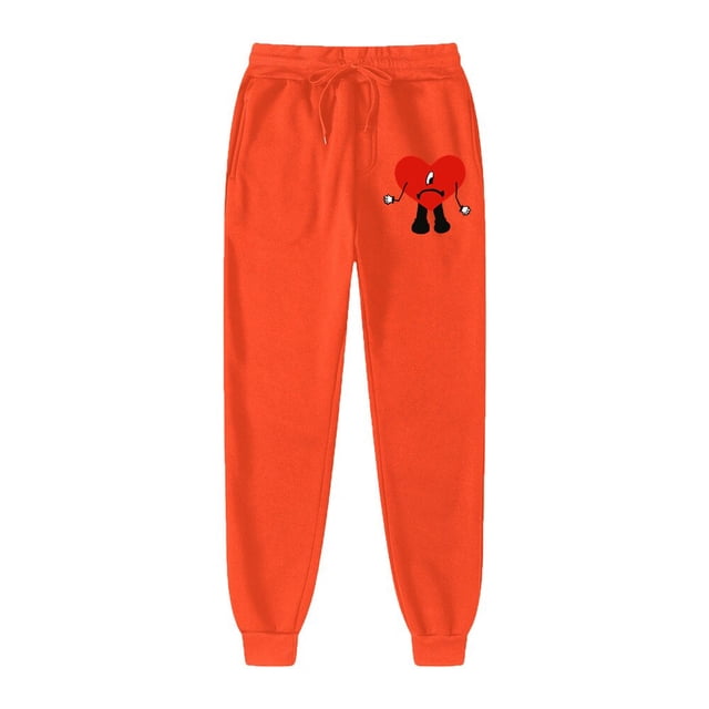 Bad Bunny-pantalones de chándal para Hombre, ropa de calle para correr, gimnasio, novedad de 2022