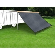 Shatex RV Awning Shade with 90% Privacy Screen Free Kit 8' x 20',Grey