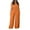 Orange, variant on VerPetridure Women's Sleeveless Plus Size Turtleneck Jumpsuits for Women Summer Solid Casual Loose Rompers Wide Leg Long Pants with Pockets