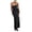 A1-Black787, variant on XIAOCHA Summer Chic Maxi Dress for Women Floral Embroidery Spaghetti Strap Club Gowns