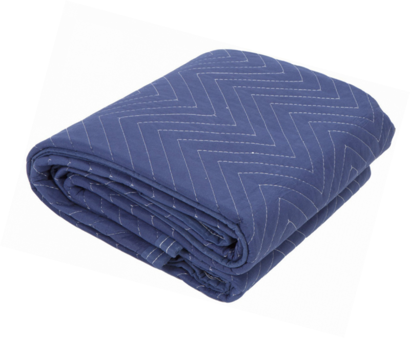 Moving Blanket 45''X 72'' for moving and storage, quilted and padded