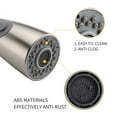 thumbnail image 6 of Kitchen Faucet Sprayer Head 2-Function Nozzle Spout G1/2 Connector Pull Down Pull Out Kitchen Tap Hose Sprayer Filter Sink Spray Head Replacement Part Brushed Nickel, Silver, 6 of 7