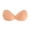 Pink, variant on Sticky Bra Push Up Plunge No Underwire Womens Underwear Transparent Side Wing Semi Enclosure Cup Strapless Bra