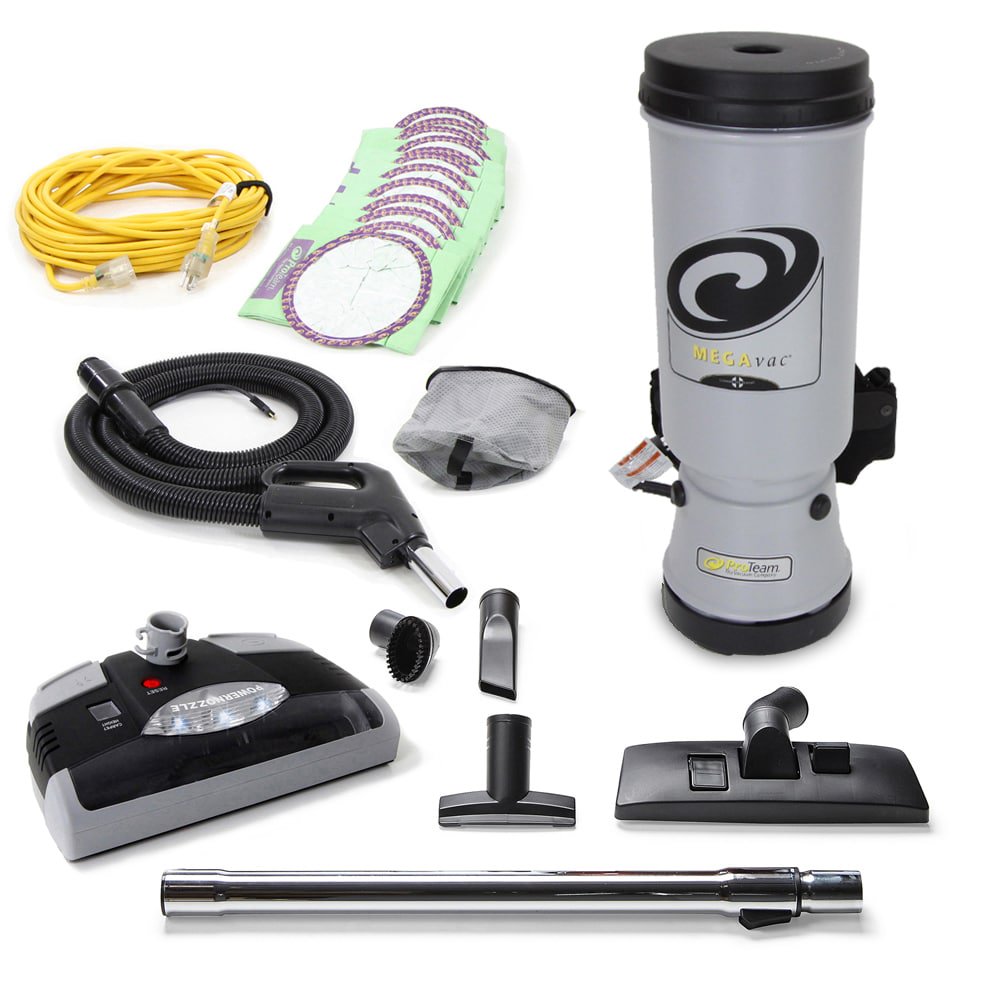 ProTeam MegaVac 10Quart Backpack Vacuum Cleaner