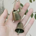 thumbnail image 3 of Christmas Bells Christmas Bells Decorative Hanging Vintage Color Old Metal Bells Christmas Door Hanging Decoration, 3 of 7