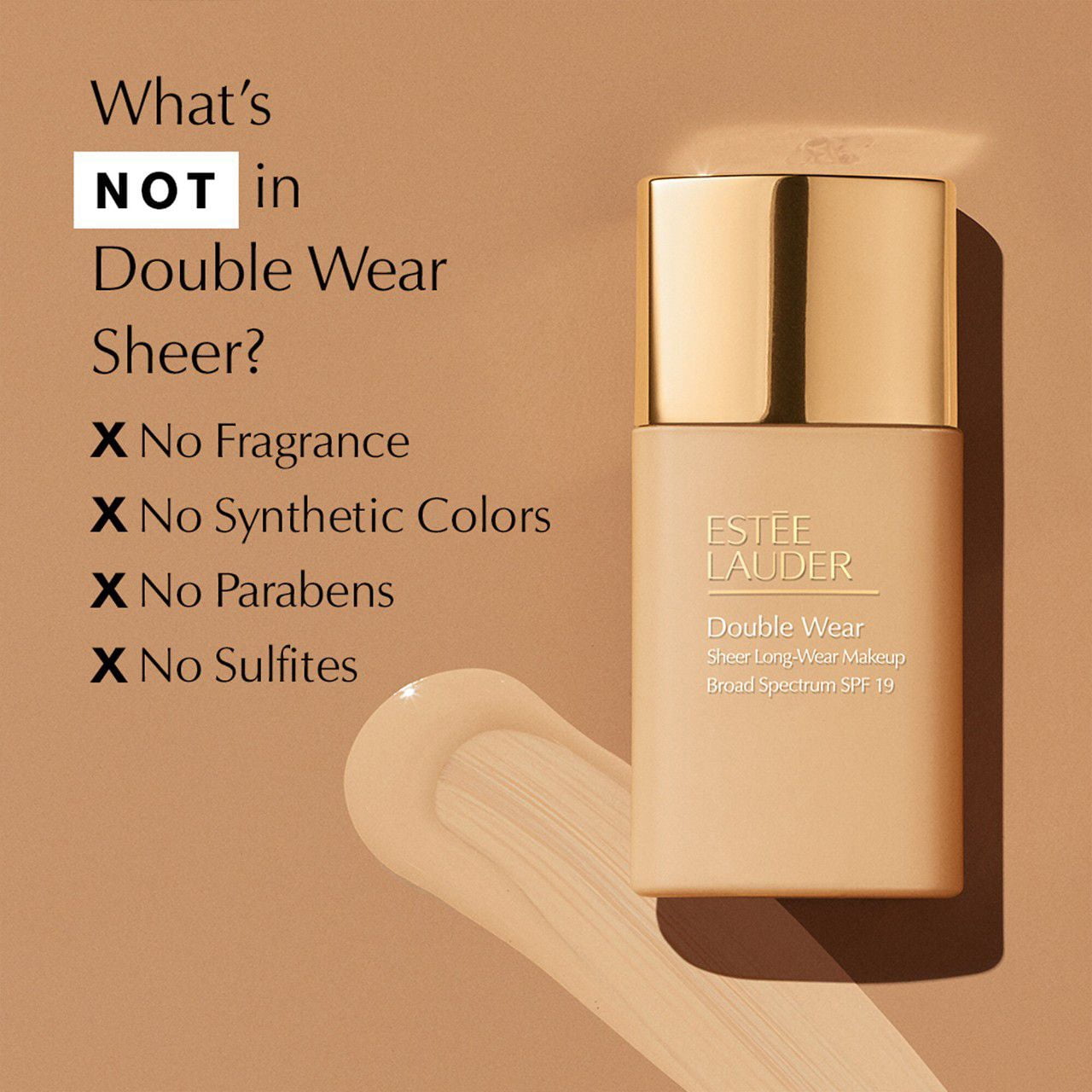 Estee Lauder Double Wear Sheer Long-wear Foundation Spf19
