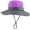 Purple, variant on Dalrosia Womens Ponytail Wide Brim Sun Hat Packable UV Protection Beach Cap for Fishing & Hiking