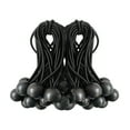 thumbnail image 5 of MISSMILE 2026 New 25Pcs 9Inch Ball Bungee Cords, Heavy Duty Outdoor Bungee Cord with Balls, Black Ball Bungee Bungie Cord for Canopy, Tarp, Camping, Straps, Tent, Poles and Wires, 5 of 7