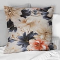 thumbnail image 2 of Designart "Tranquil Coastal Florals Collage Revealed V" Floral Printed Throw Pillow, 2 of 5