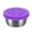 Purple, variant on 1 Pcs Portable Salad Dressing Container Condiment Containers with Lids, Reusable Stainless Steel Sauce Cups Containers For Picnic and Travel