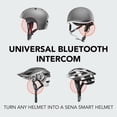 thumbnail image 2 of Sena pi - Intercomunicador universal Bluetooth compatible con la mayoría de cascos de ciclismo y multideportes, color negro, 2 of 7