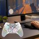 thumbnail image 3 of Controlador de juegos RGB Compatible con Bluetooth para PS4/PS3/Switch para Android/iOS/PC, 3 of 8