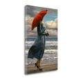 thumbnail image 2 of "Red Umbrella" By Paul Kelley, Fine Art Giclee Print on Gallery Wrap Canvas, Ready to Hang, 2 of 2