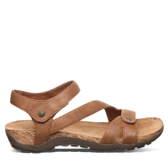 BEARPAW's Women's Solana Hickory Sandal Size 6 | Women's Sandal | Women's Shoes | Comfortable & Lightweight