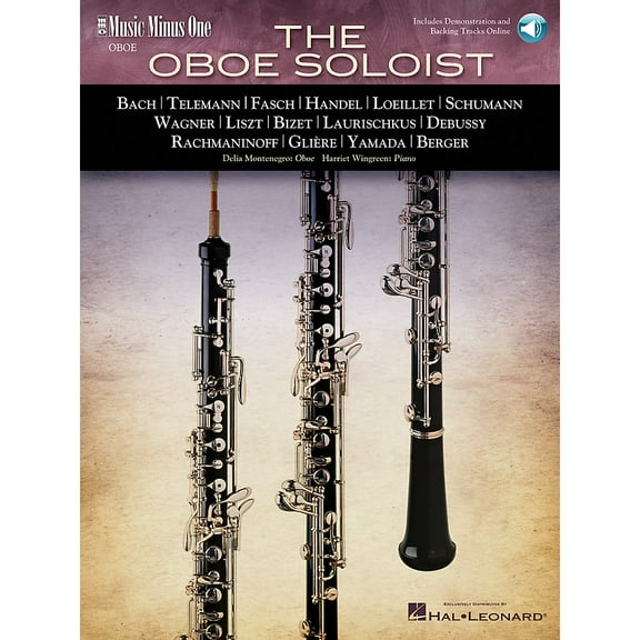 Music Minus One The Oboe Soloist (2-CD Set) Music Minus One Series BK/CD by Various