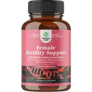 Prenatal Multivitamin Female Fertility Supplement Natural Fertility Supplement for Women with Choline Inositol Ashwagandha Chasteberry and CoQ10 Prenatal Vitamins for Enhanced Fertility Support 180ct
