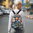 thumbnail image 7 of FORMRS Mini Backpack Purse for Women Travel Daypack Casual Shoulder Bag, Simple Floral, 7 of 7