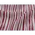 thumbnail image 5 of oneOone Viscose Jersey Maroon Fabric Striped Line Sewing Craft Projects Fabric Prints By Yard 60 Inch Wide, 5 of 5