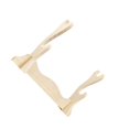 thumbnail image 2 of yingyy Classic Wooden Wall Mount Samurai Hook Holder Vintage Style Display Rack For Flutes Samurai Display Stand Holder Support, 2 of 6