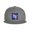 Gray, variant on Flat Bill Visor Classic Snapback Hat Outer Space Galaxy Adjustable Baseball Cap for Men Women Black