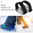 thumbnail image 4 of 26-Spike Steel Mountaineering Crampons Ice Grippers, Anti-Slip Shoe Covers for Hiking and Snow, Outdoor Traction Cleats for Climbing and Winter Walking, 4 of 8