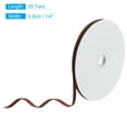 thumbnail image 2 of Uxcell Velvet Ribbon 1/4" x 25 Yard Single Face Spool Silky for DIY Crafts Gift Wrapping Bow Decoration Brown, 2 of 5