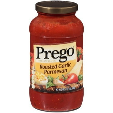 Prego Roasted Garlic Parmesan Italian Sauce (Pack of 4)