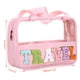 thumbnail image 3 of Bolsa de almacenamiento para maquillaje y artículos de tocador CRUOXIBB Chenille Travel Pink, 3 of 9
