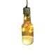 thumbnail image 2 of Lámpara colgante navideña de botella | Bombilla LED de bola de nieve | Adorno multicolor para árbol de Navidad | Bombilla decorativa transparente de 13 x 4,5 cm | 1 pieza para decoración navideña, 2 of 7