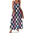 thumbnail image 1 of Vestido sin mangas de los años 80, vestido de mujer, ropa para mujer, vestidos para mujer 2024, 1 of 7