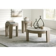 thumbnail image 3 of Signature Design by Ashley Guystone Coffee & End Table Set of 3, Light Brown, 3 of 9